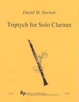 Triptych for Solo Clarinet cover